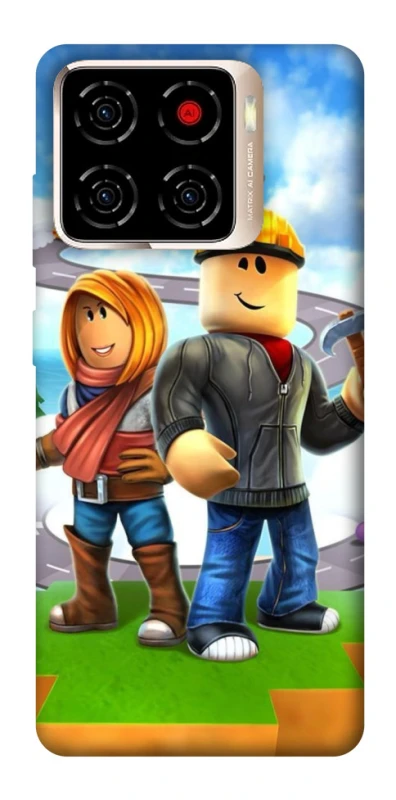 Чохол на ZTE Blade A56 Roblox Builder Adventure фото 1 з 1