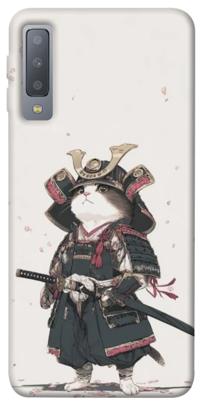 Чохол на Samsung A750 Galaxy A7 (2018) Samurai Cat Warrior фото 1 з 1