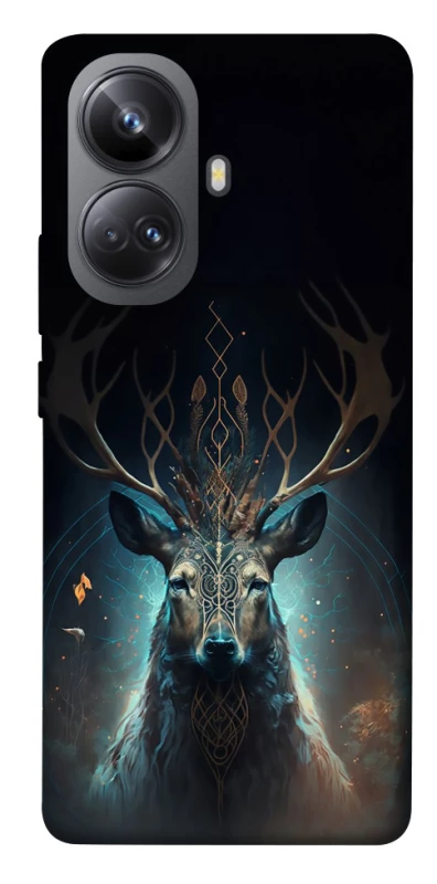 Чехол на Realme 10 Pro+ Скандинавский олень v2 фото 1 из 1
