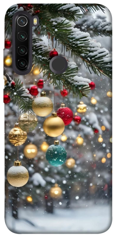 Чохол на Xiaomi Redmi Note 8T Новорічний v48 фото 1 з 1