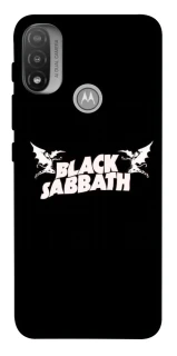Чохол на Motorola Moto E20 Black Sabbath logo ver.2 фото 1 з 1