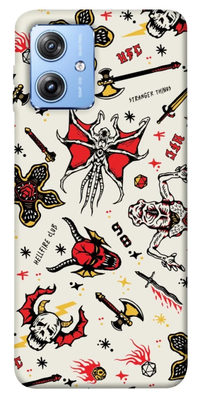 Чохол на Motorola Moto G84 Stranger Things ver.2 фото 1 з 1