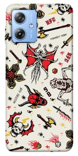 Чехол на Motorola Moto G84 Stranger Things ver.2 фото 1 из 1
