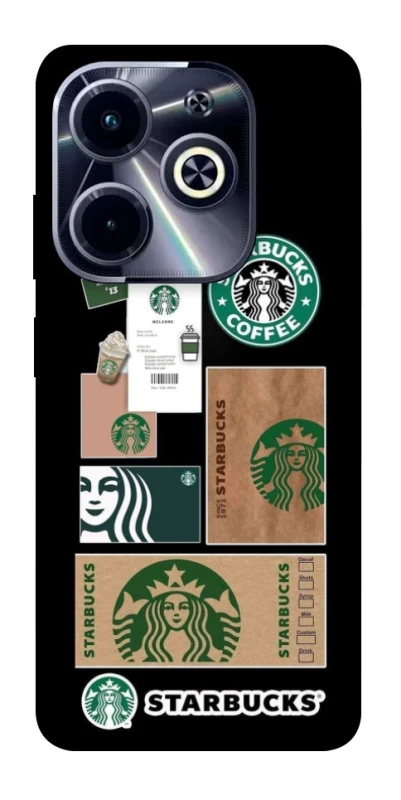 Чохол на Infinix Hot 40i Starbucks coffee фото 1 з 1