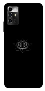 Чохол на ZTE Blade V40 Vita Black Lotus фото 1 Чохол на ZTE Blade V40 Vita Black Lotus фото 1 з 1
