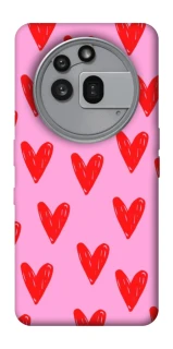 Чохол на Nothing Phone (3a) Pro Red hearts 2 фото 1 з 1