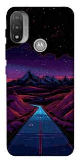 Чохол на Motorola Moto E20 Cyber mountain фото 1 з 1
