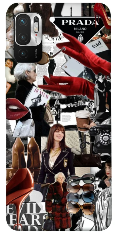 Чохол на Xiaomi Redmi Note 10 5G Fashion collage ver.13 фото 1 з 1