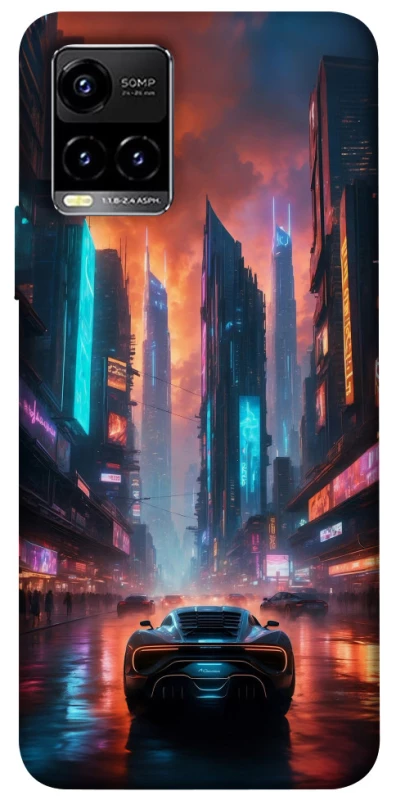 Чохол на Vivo Y21 / Y33s Cyber city фото 1 з 1
