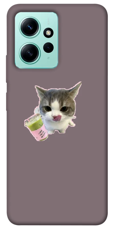Чохол на Xiaomi Redmi Note 12 4G cat matcha фото 1 з 1