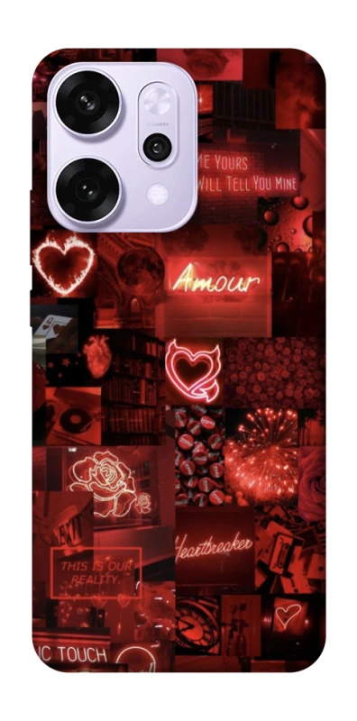 Чохол на Oppo Reno 14 Pro Love collage ver.6 фото 1 з 1