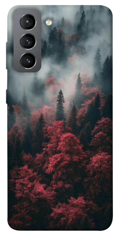 Чехол на Samsung Galaxy S21 FE Red Wood фото 1 из 1