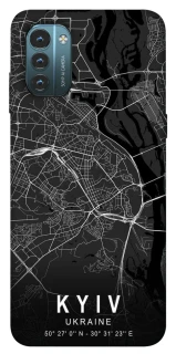 Чохол на Nokia G21 Kyiv map фото 1 з 1