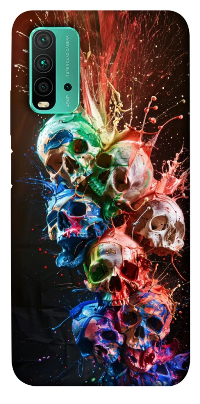 Чохол на Xiaomi Redmi Note 9 4G / Redmi 9 Power Skulls фото 1 з 1