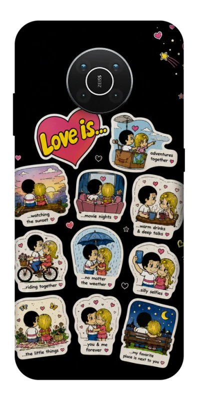 Чехол на Nokia X10 / X20 Love is ver.4 фото 1 из 1