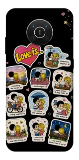 Чехол на Nokia X10 / X20 Love is ver.4 фото 1 из 1