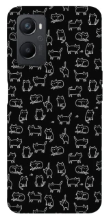 Чохол на Oppo A96 Black Cats фото 1 Чохол на Oppo A96 Black Cats фото 1 з 1