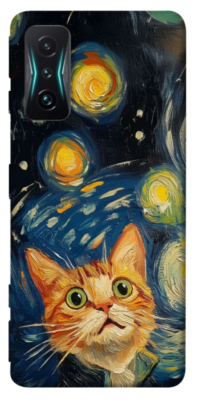 Чехол на Xiaomi Redmi K50 Gaming paint cat фото 1 из 1