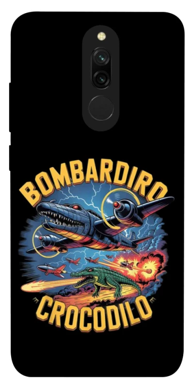 Чохол на Xiaomi Redmi 8 Bombardino Crocodilo v2 фото 1 з 1