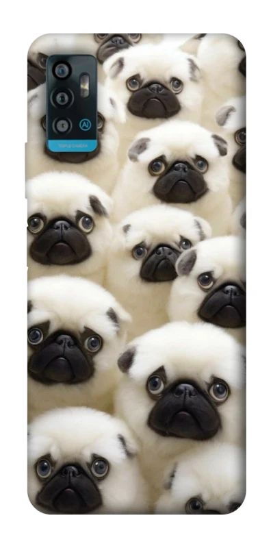Чохол на ZTE Blade A71 Doggy Pug Love фото 1 з 1