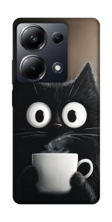 Чехол на Xiaomi Poco M6 Pro 4G morning cat фото 1 из 1