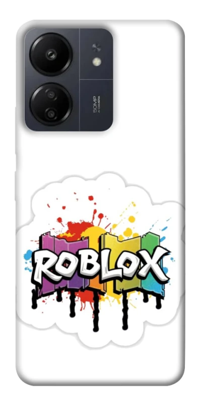 Чехол на Xiaomi Poco C65 Roblox logo ver.1 фото 1 из 1