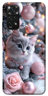 Чохол на Xiaomi Redmi Note 11 (Global) / Note 11S Christmas Kitty фото 1 з 1