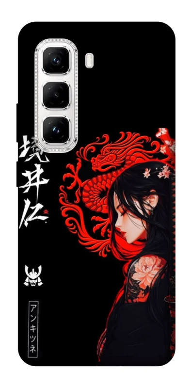 Чехол на Infinix Hot 50 Pro Red Dragon фото 1 из 1