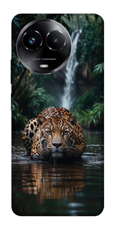 Чохол на Realme C67 4G Leopard in water фото 1 з 1