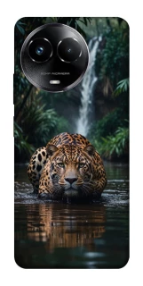 Чехол на Realme C67 4G Leopard in water фото 1 из 1