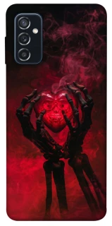 Чохол на Samsung Galaxy M52 Heart in the hands of a skeleton фото 1 з 1