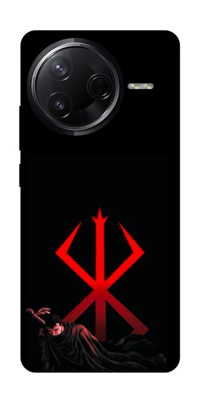 Чехол на Infinix Note 50 Pro Berserk Red Logo фото 1 из 1