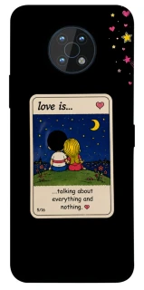 Чохол на Nokia G50 Love is ver.6 фото 1 з 1