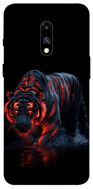 Чохол на OnePlus 7 fire tiger фото 1 з 1