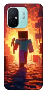 Чехол на Xiaomi Redmi 12C / Poco C55 Minecraft adventure фото 1 из 1