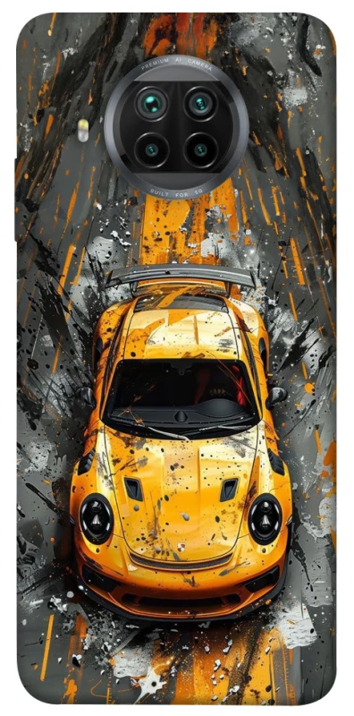 Чехол на Xiaomi Mi 10T Lite / Redmi Note 9 Pro 5G Drawn Porsche фото 1 из 1