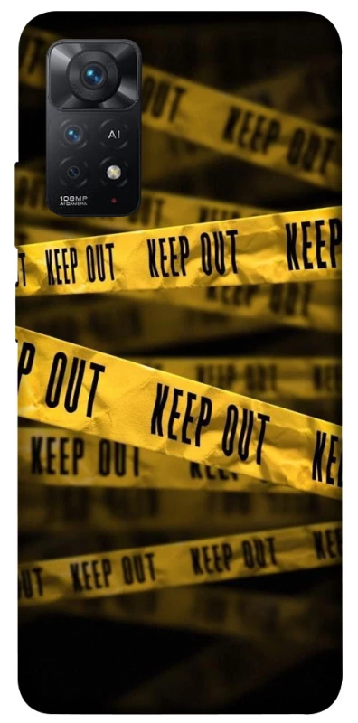 Чохол на Xiaomi Redmi Note 12 Pro 4G keep out фото 1 з 1