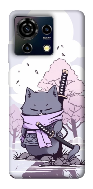 Чохол на ZTE Blade V50 Vita Samurai cat фото 1 з 1