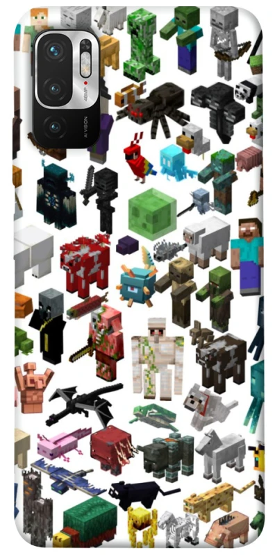 Чохол на Xiaomi Redmi Note 10 5G Minecraft v4 фото 1 з 1
