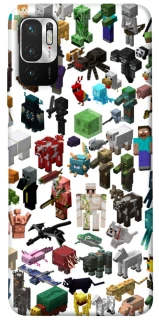 Чохол на Xiaomi Redmi Note 10 5G Minecraft v4 фото 1 з 1