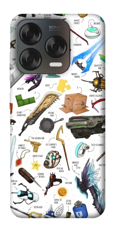 Чехол на ZTE Blade V70 Design Equipment ver.2 фото 2 из 2