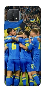 Чехол на Oppo A15s / A15 Сборная Украины v3 фото 1 из 1