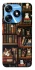 Чехол на TECNO Spark 10 Cats & Books фото 1 из 1