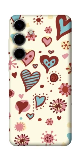 Чохол на Samsung Galaxy S25 Pretty hearts фото 1 з 1