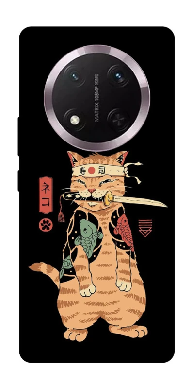 Чехол на Honor X9c Кот-самурай фото 1 из 1