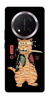 Чехол на Honor X9c Кот-самурай фото 1 из 1