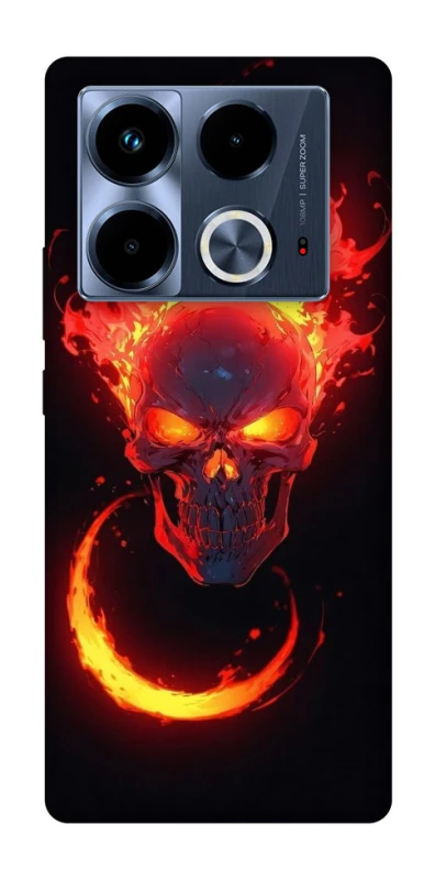 Чохол на Infinix Note 40 4G Blood Skull фото 1 з 1