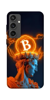 Чехол на Samsung Galaxy S24 FE Bitcoin God фото 1 из 1