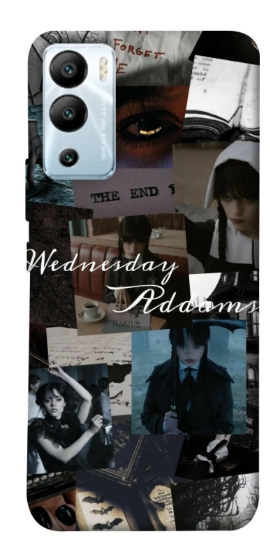 Чохол на Infinix Hot 12i Wednesday Collage ver.1 фото 1 з 1