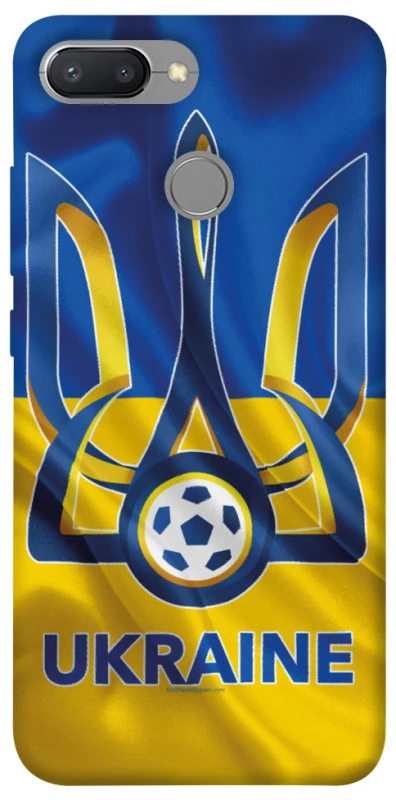 Чохол на Xiaomi Redmi 6 Футбольний Герб v3 фото 1 з 1